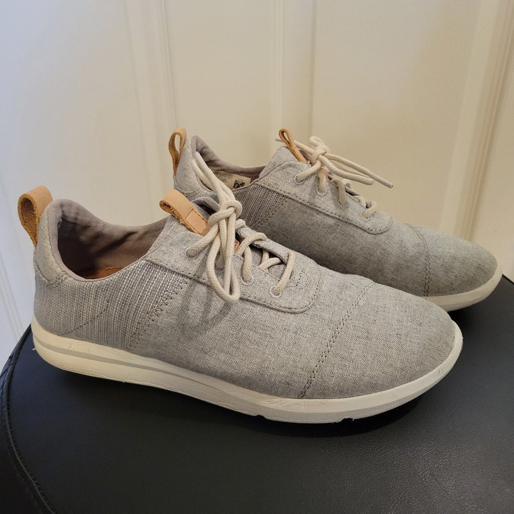 Toms Cabrillo Chambray Sneakers Sz 7